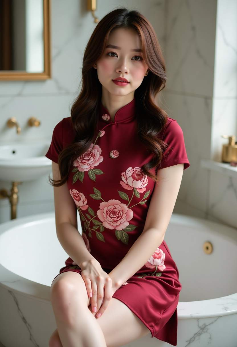 她比烟花安静